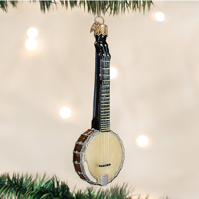Old World Christmas Banjo Ornament