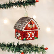 Old World Christmas Barn Ornament