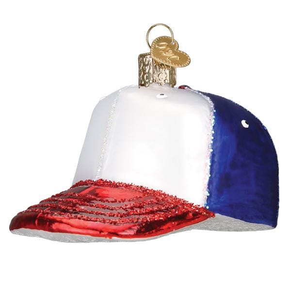 Old World Christmas Baseball Cap Ornament