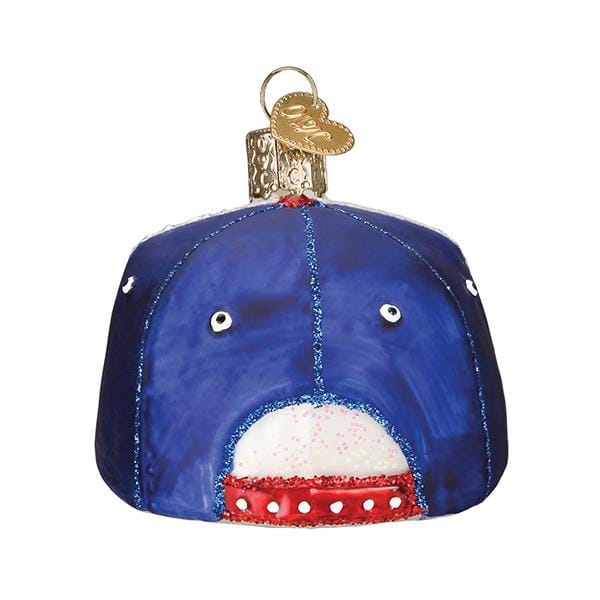 Old World Christmas Baseball Cap Ornament