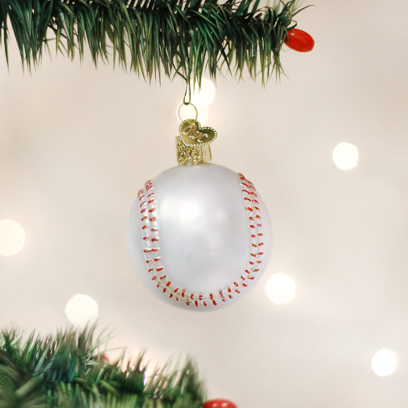 Old World Christmas Baseball Christmas Ornament
