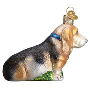 Old World Christmas Basset Hound Ornament