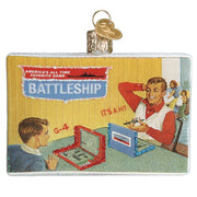 Old World Christmas Battleship Ornament