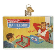 Old World Christmas Battleship Ornament