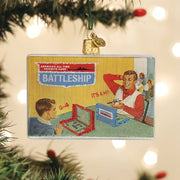 Old World Christmas Battleship Ornament