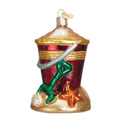 Old World Christmas Beach Bucket Ornament