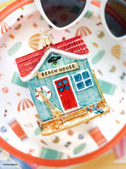 Old World Christmas Beach House Ornament