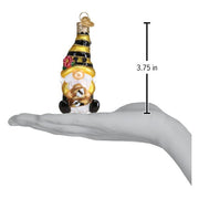 Old World Christmas Bee Happy Gnome Ornament