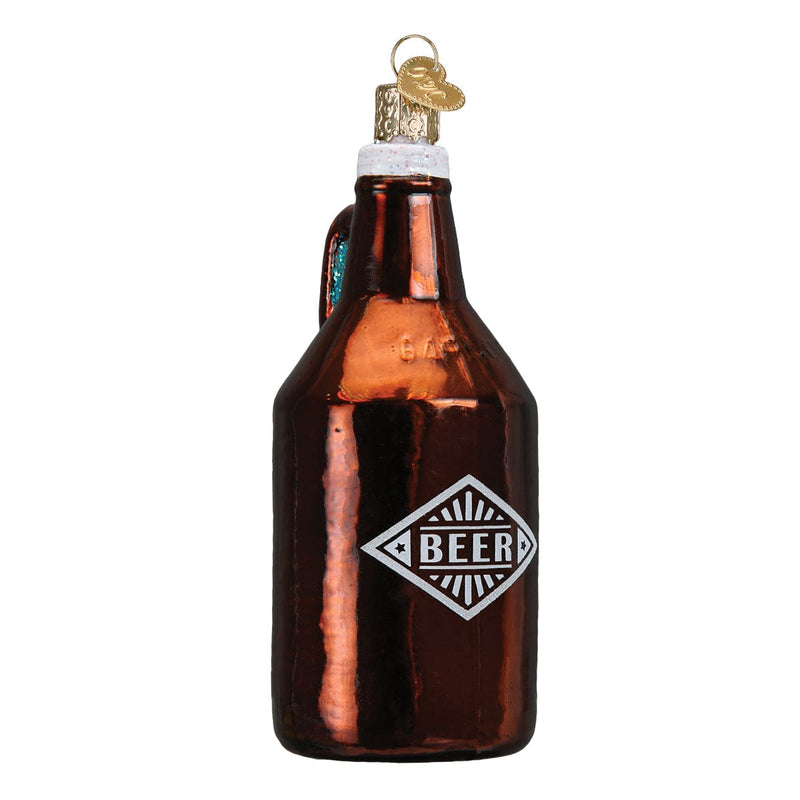 Old World Christmas Beer Growler Ornament