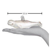 Old World Christmas Beluga Whale Ornament