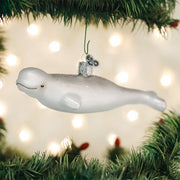 Old World Christmas Beluga Whale Ornament