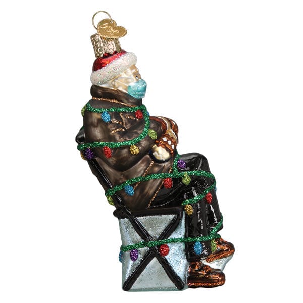 Old World Christmas Bernie Sanders Mitten Meme Christmas