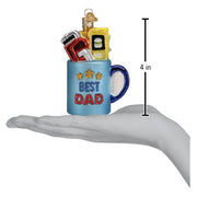 Old World Christmas Best Dad Mug Ornament