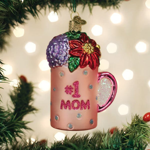 Old World Christmas Best Mom Mug Ornament