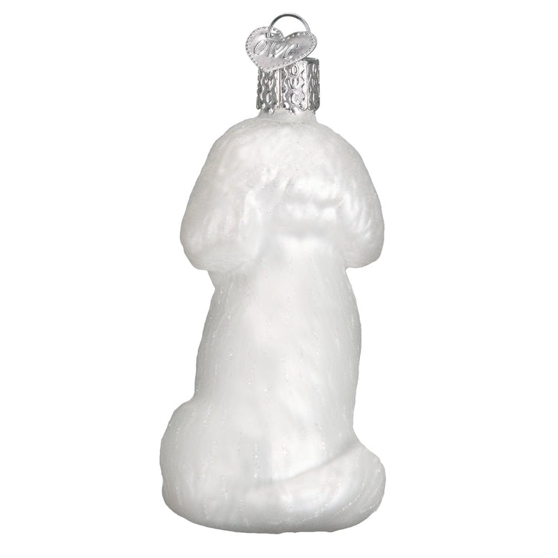 Old World Christmas Bichon Frise Ornament