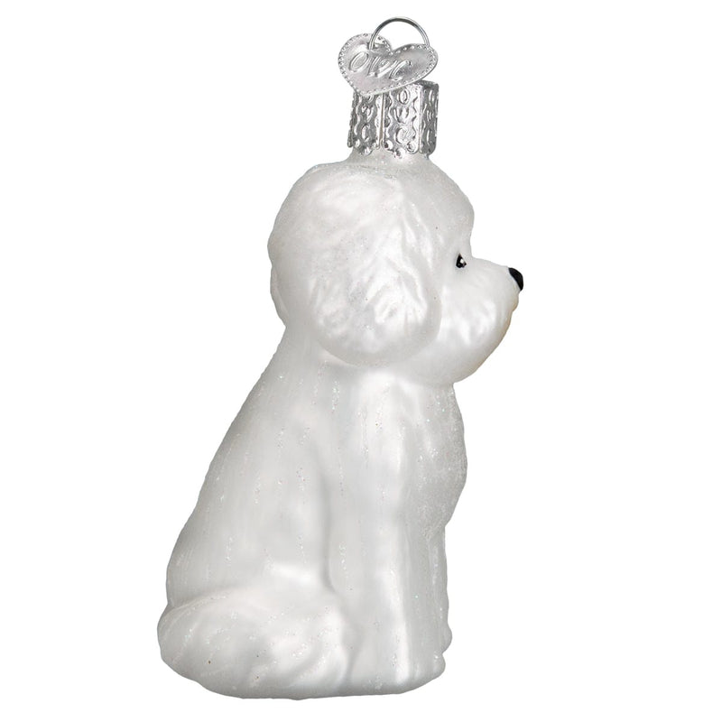 Old World Christmas Bichon Frise Ornament