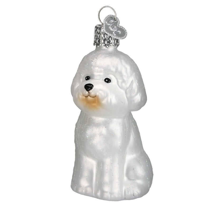 Old World Christmas Bichon Frise Ornament
