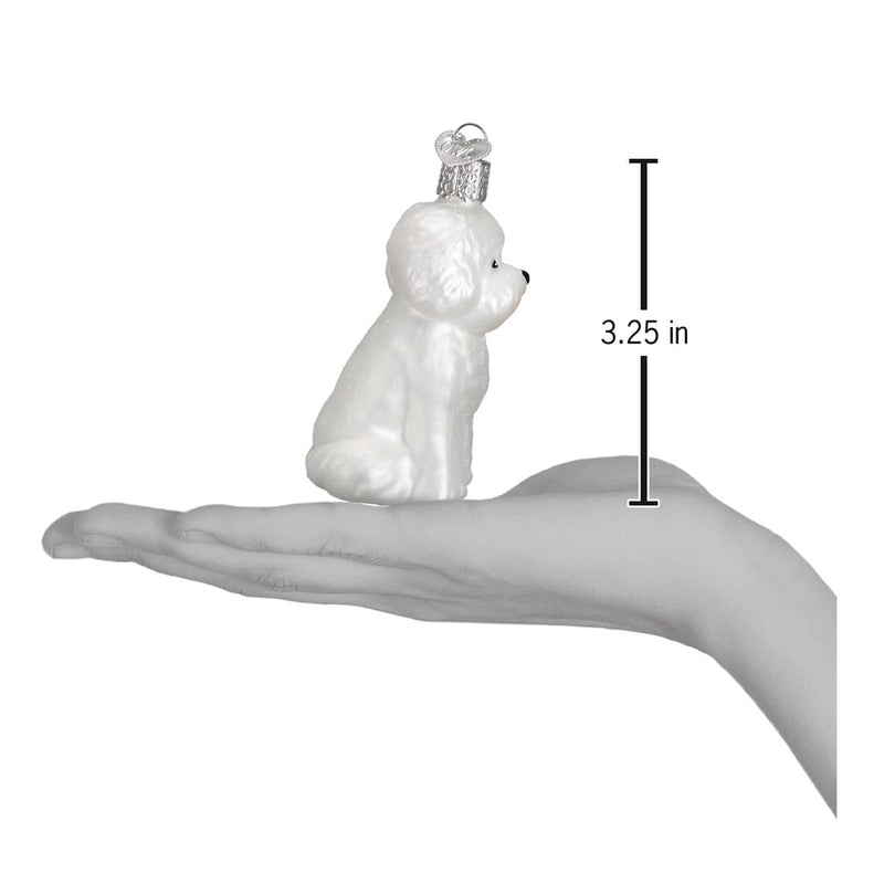 Old World Christmas Bichon Frise Ornament