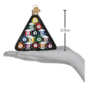 Old World Christmas Billiard Balls Ornament