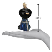 Old World Christmas Black Classic Barbecue Ornament