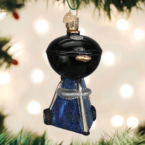 Old World Christmas Black Classic Barbecue Ornament