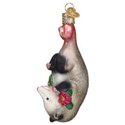 Old World Christmas Blossom Opossum Ornament