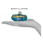 Old World Christmas Blue Crab Ornament