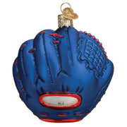 Old World Christmas Blue Jays Baseball Mitt Ornament