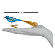 Old World Christmas Blue Lovebird Ornament