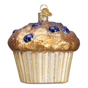 Old World Christmas Blueberry Muffin Ornament