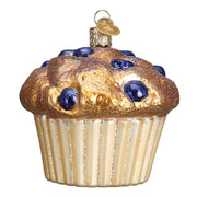 Old World Christmas Blueberry Muffin Ornament