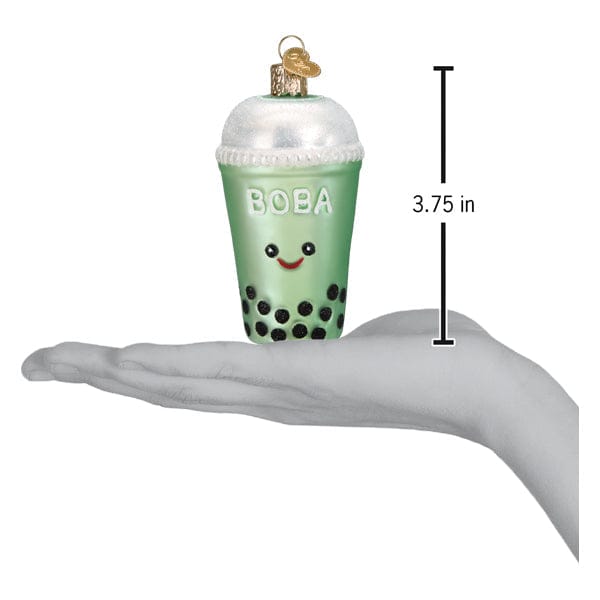 Old World Christmas Boba Tea Ornament