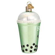 Old World Christmas Boba Tea Ornament