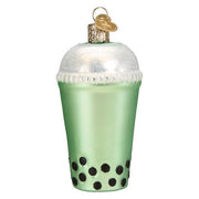 Old World Christmas Boba Tea Ornament