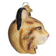 Old World Christmas Bobcat Head Ornament