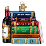 Old World Christmas Book Club Ornament