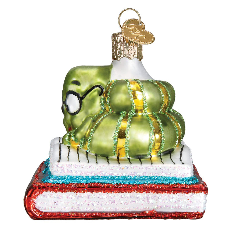Old World Christmas Bookworm Ornament