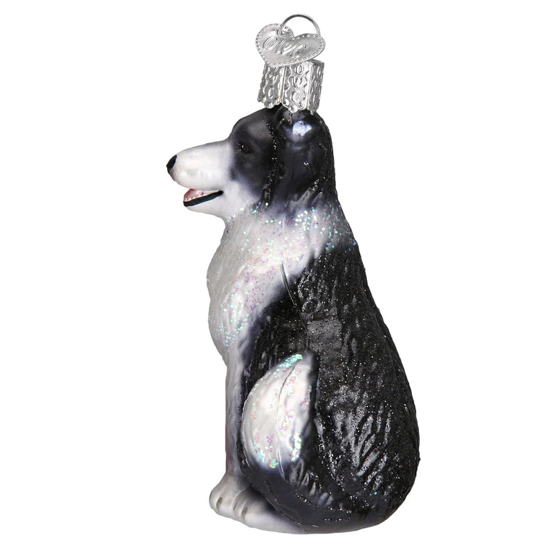 Old World Christmas Border Collie Ornament