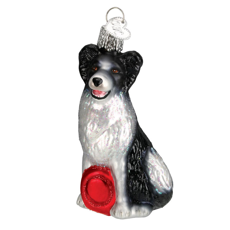 Old World Christmas Border Collie Ornament