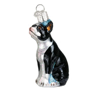 Old World Christmas Boston Terrier Ornament
