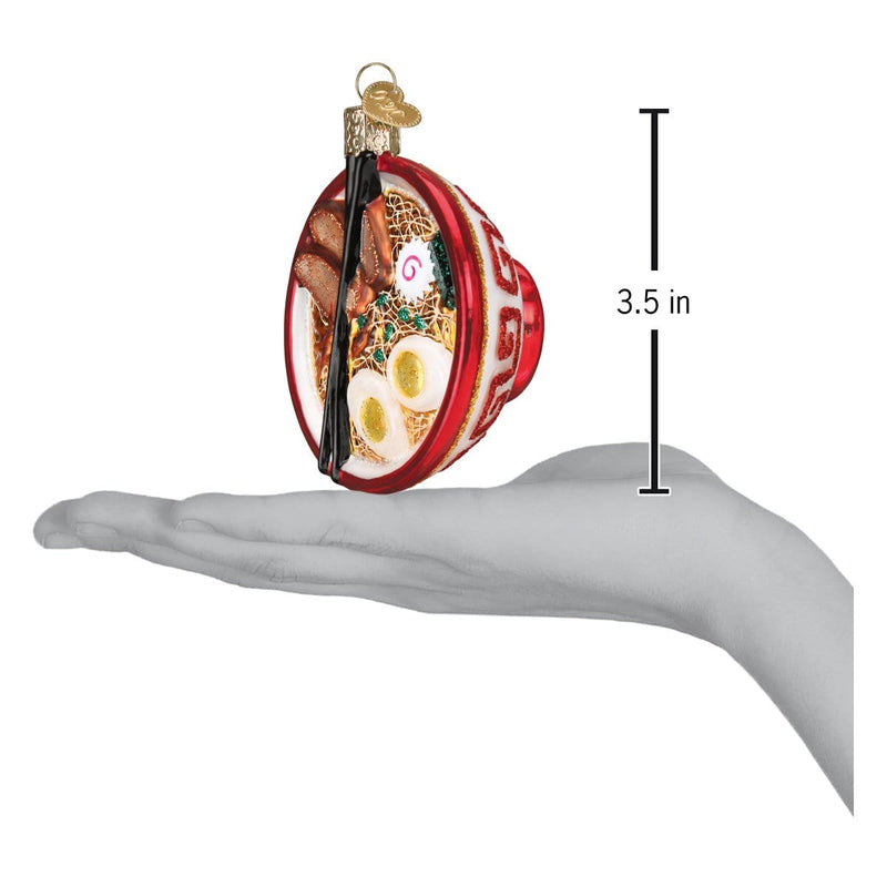 Old World Christmas Bowl Of Ramen Ornament