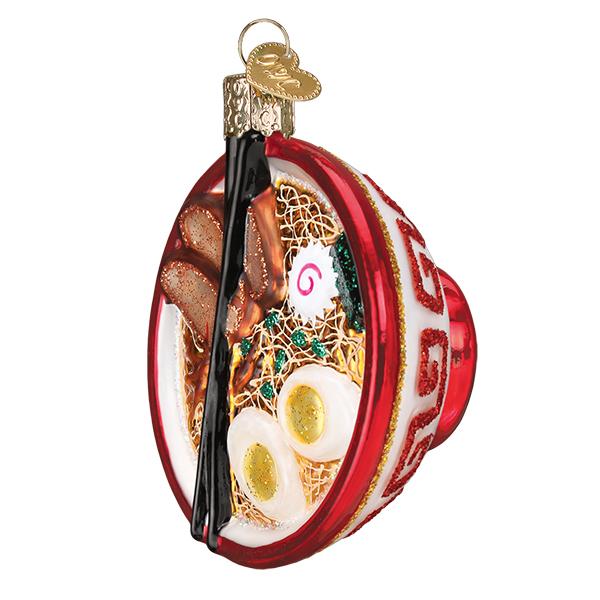 Old World Christmas Bowl Of Ramen Ornament