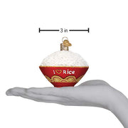 Old World Christmas Bowl Of Rice Ornament