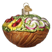 Old World Christmas Bowl Of Salad Ornament
