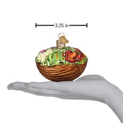 Old World Christmas Bowl Of Salad Ornament