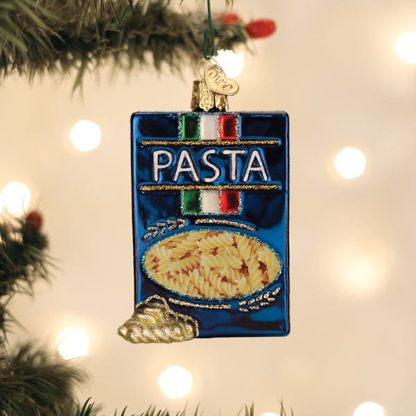 Old World Christmas Box Of Pasta Ornament