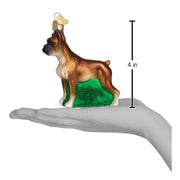 Old World Christmas Boxer Ornament