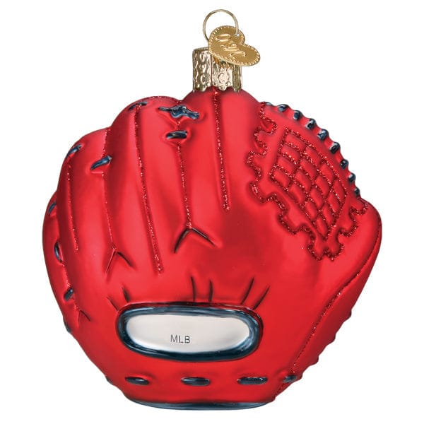 Old World Christmas Braves Baseball Mitt Ornament