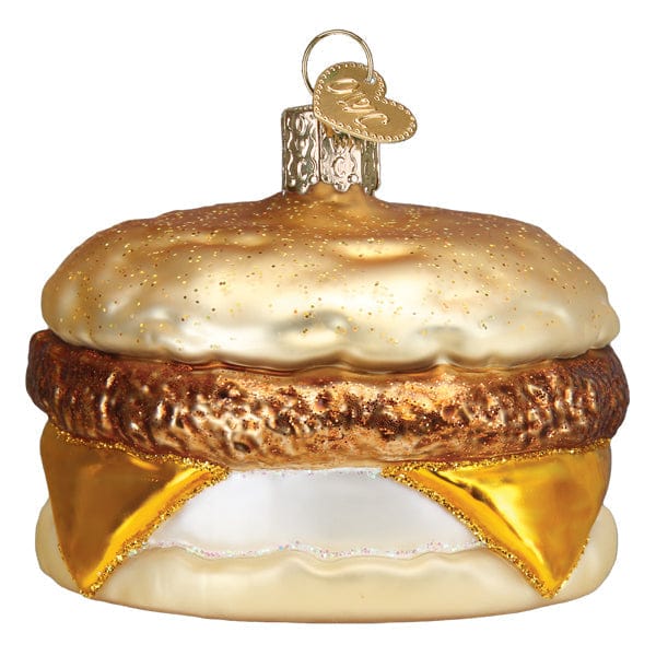Old World Christmas Breakfast Sandwich Ornament