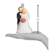 Old World Christmas Bridal Couple Ornament